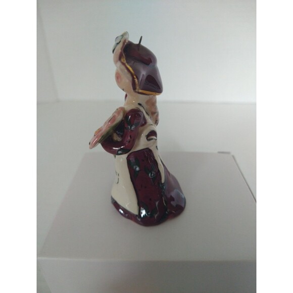 Blue Sky Ornament Flower Lady Artist Heather Goldminc Bouquet Christmas figurine - Picture 6 of 10